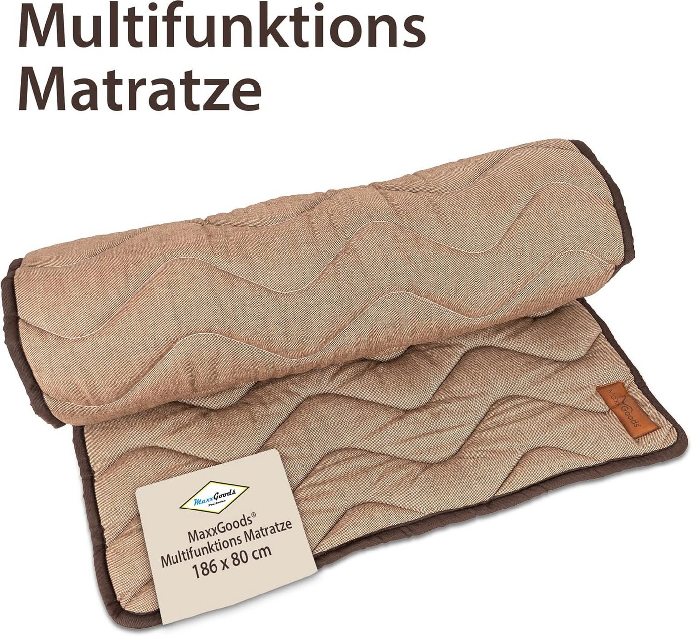 MaxxGoods Yogamatte Multifunktions Matratze-Yoga-Campingmatte-Gästebett-Sportmatte (1-St)