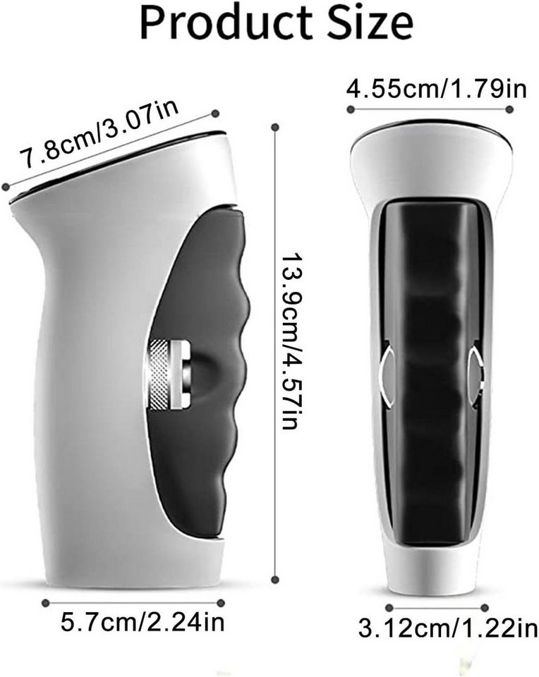 FELIXLEO Handmuskeltrainer Digitales Handkraftmessgerät Grip Dynamometer LED Display Fitness Bild 5