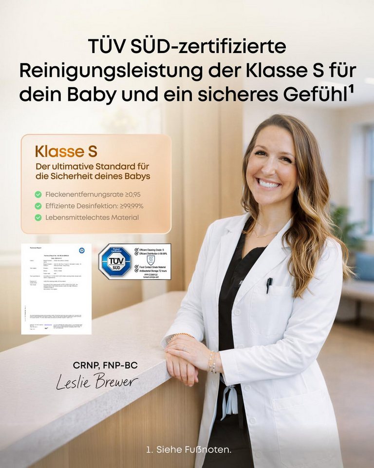 eufy Security Dampfsterilisator eufy Babyflaschen-Spülmaschine S1 Pro, 1-tlg. Bild 2