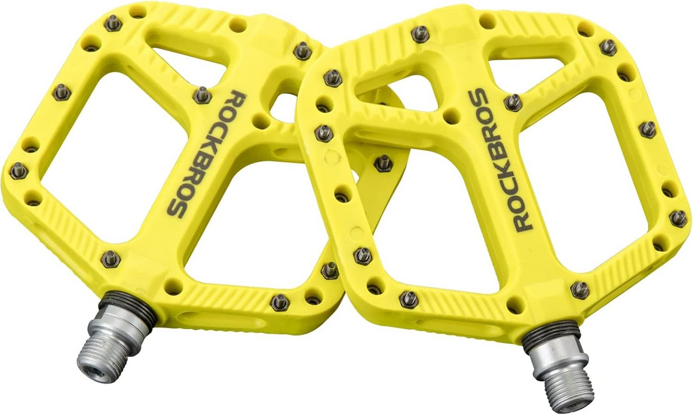 ROCKBROS Fahrradpedale Fahrradpedale 9/16 Zoll, rutschfeste Plattformpedale für MTB & Rennrad Bild 4