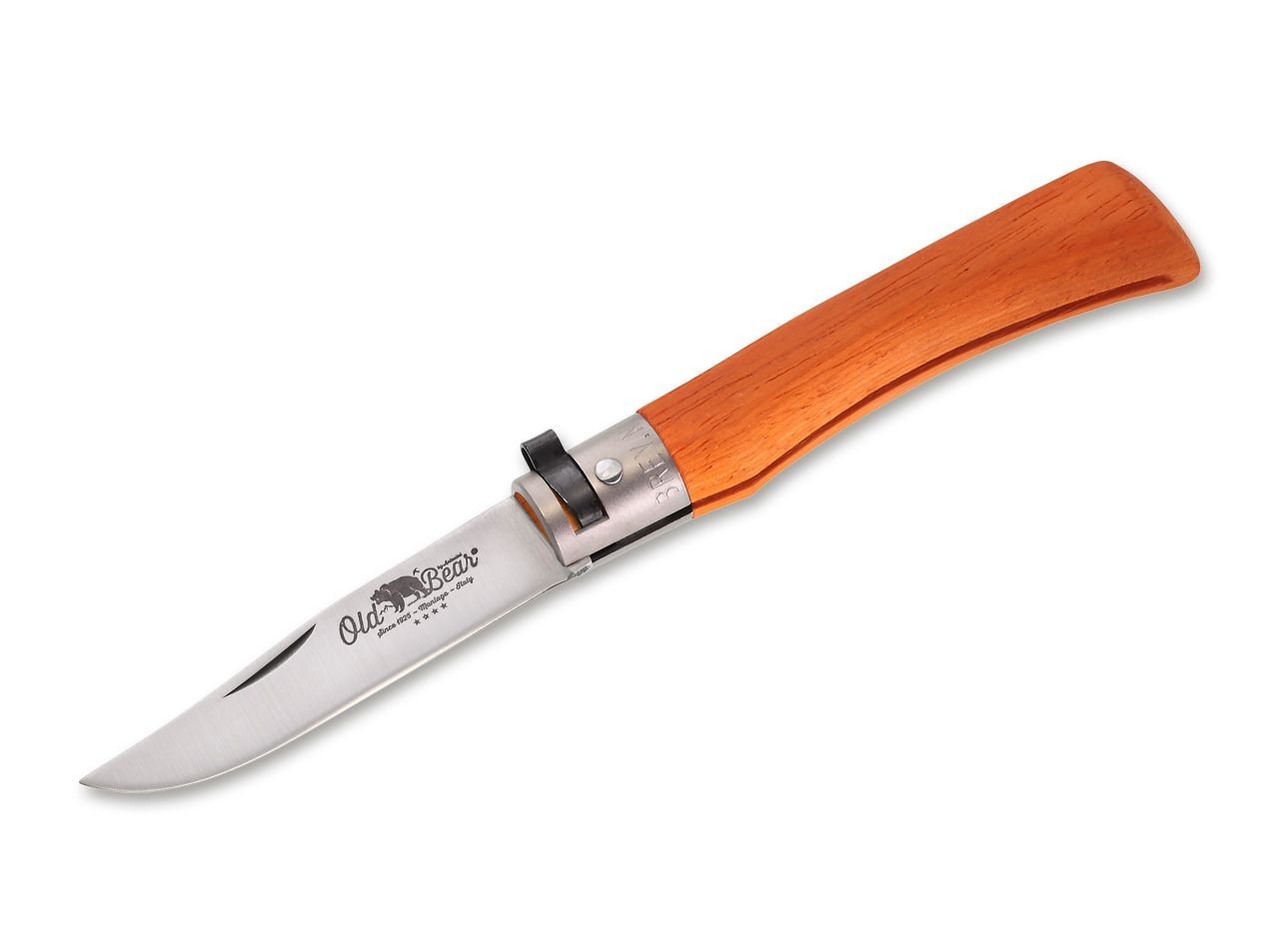 Old Bear Taschenmesser Taschenmesser Old Bear Full Color, Größe M, (langlebig, korrosionsbeständig und ideal für präzise Schneidarbeiten), Old Bear Full Color M Orange