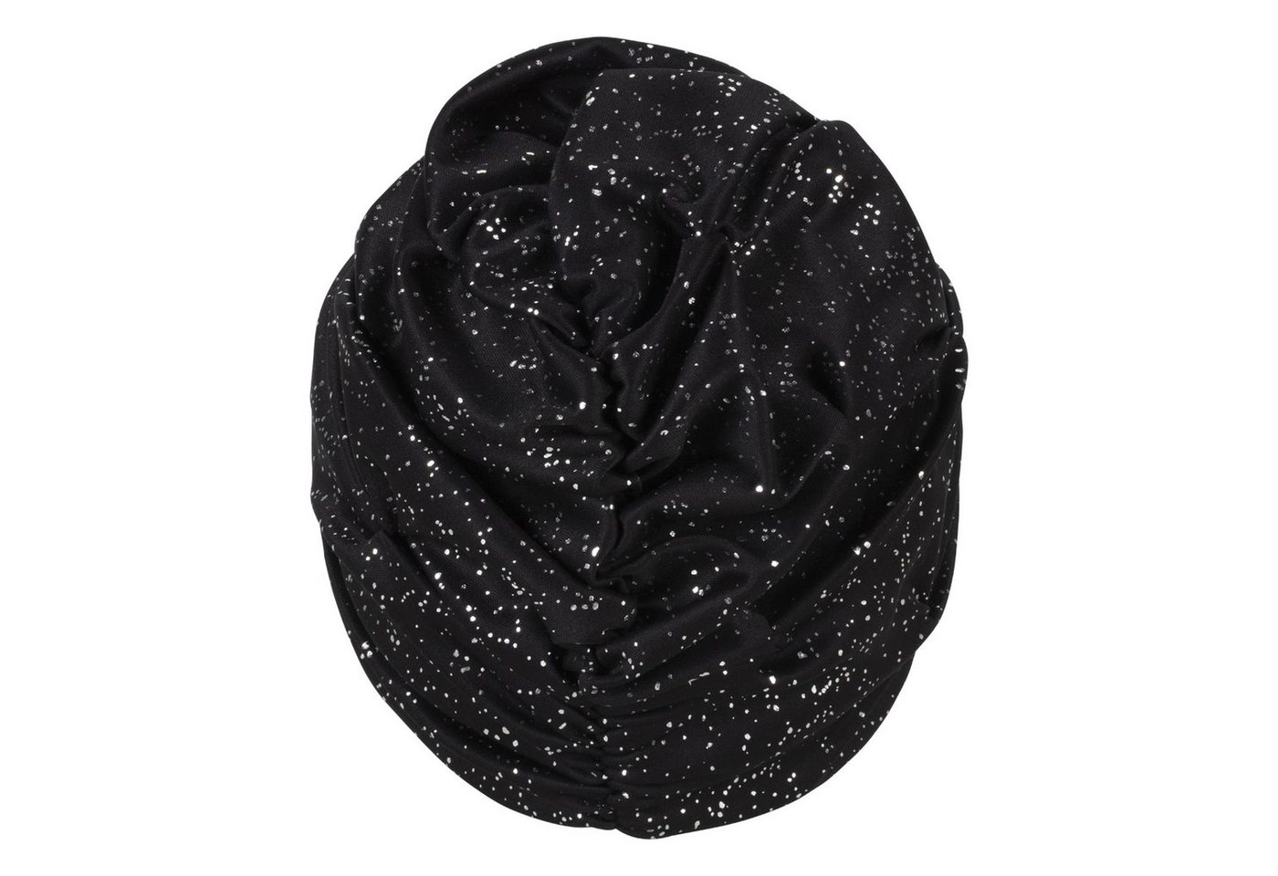 Fashy Badekappe Fashy - Badehaube Badekappe Damen Schwarz Silber Innenhaube Bild 5