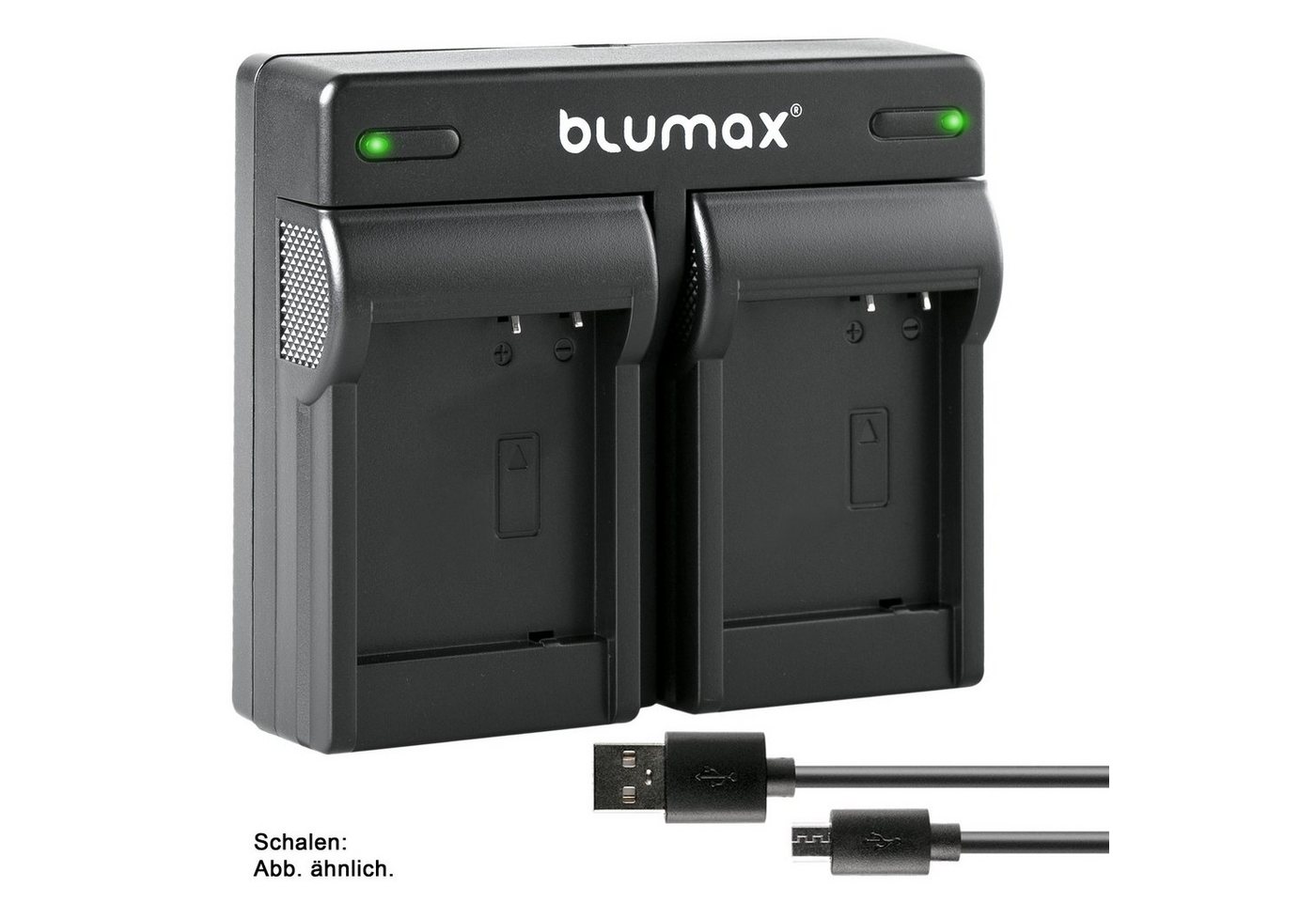 Blumax Set mit Lader für Canon Lp-E8 EOS 650D 700D 1140mAh Kamera-Akku Bild 3