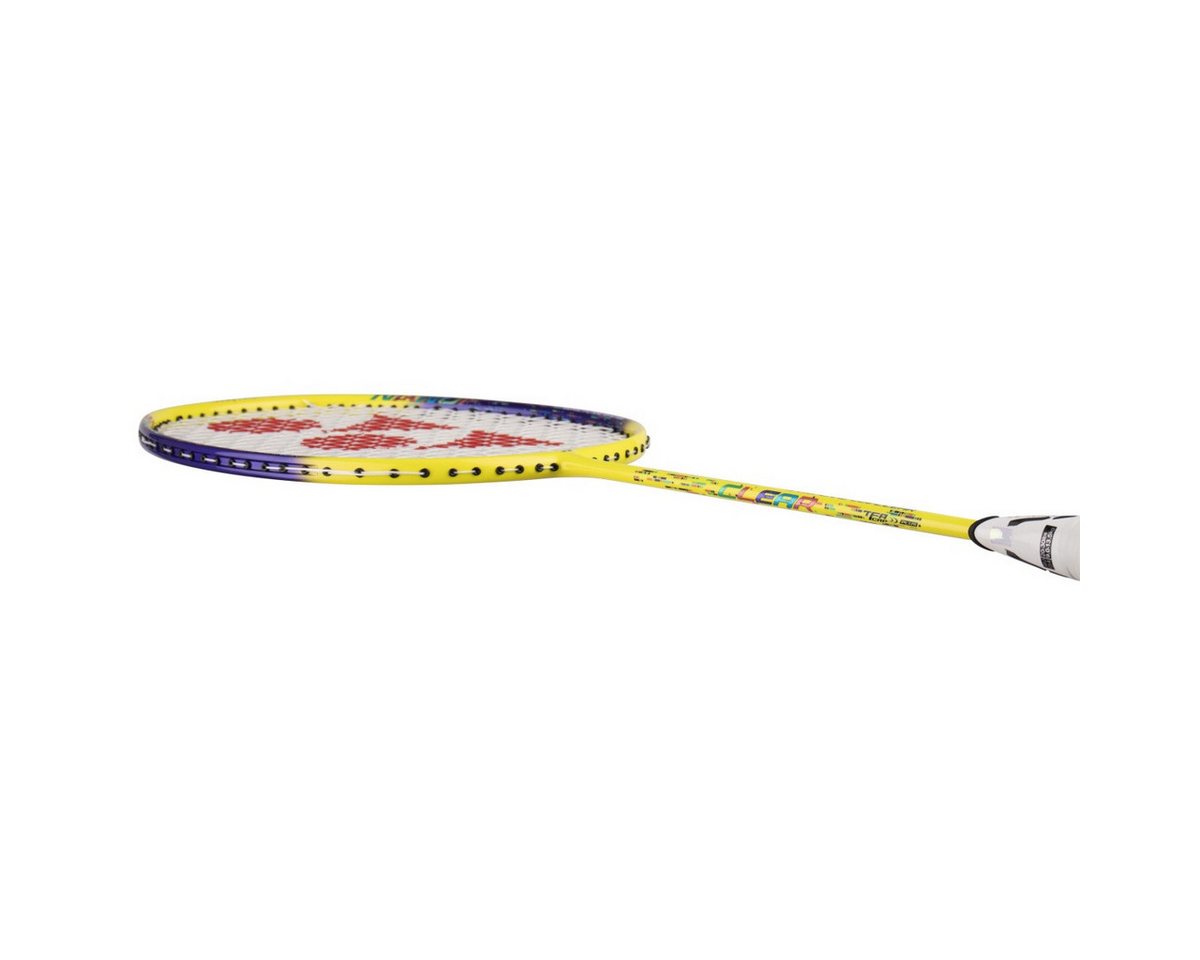 Yonex Badmintonschläger Nanoflare 002 Clear (grifflastig, flexibel) gelb - besaitet, Gewichtsklasse: 4U/G4 Bild 3