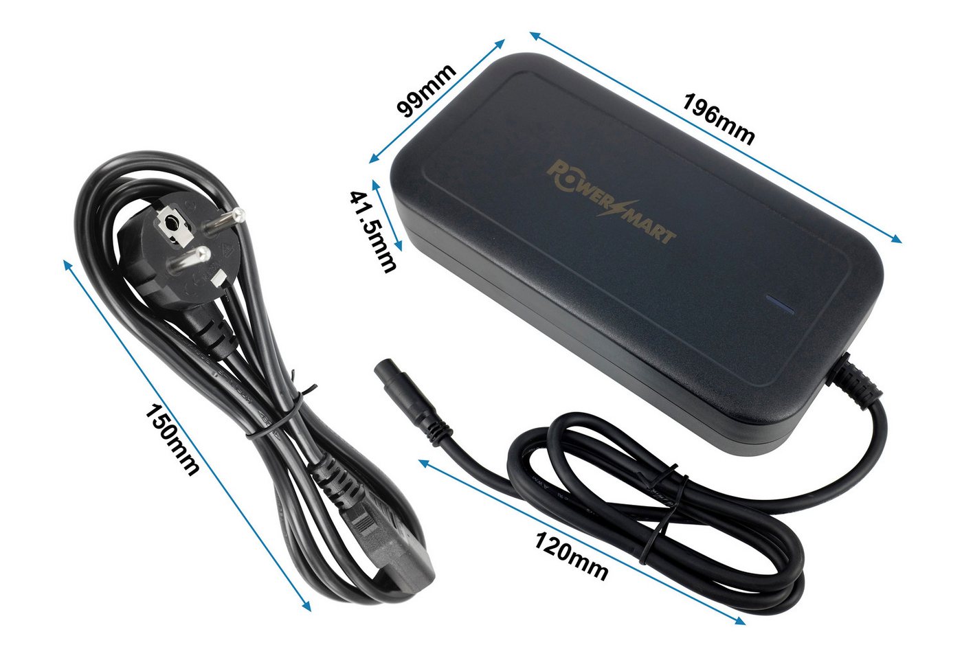 PowerSmart 3-PIN Batterie-Ladegerät (54,6V 4,5A für SUPER73 SUPER73-R Blackout SE, SUPER73-S Blackout SE, SUPER73-Z Blackout SE, SUPER73-Z Miami SE) Bild 2