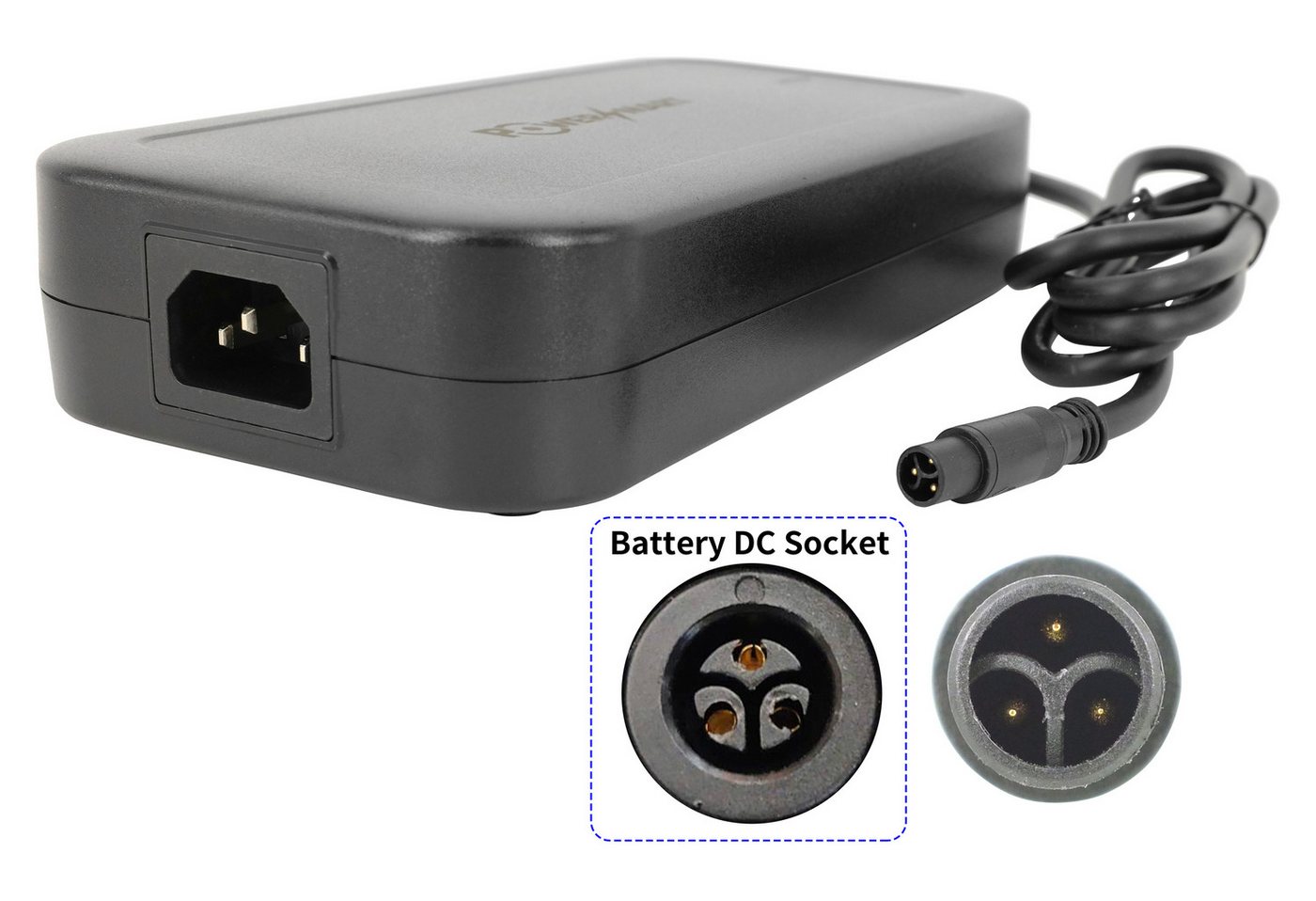 PowerSmart 3-PIN Batterie-Ladegerät (54,6V 4,5A für SUPER73 SUPER73-R Blackout SE, SUPER73-S Blackout SE, SUPER73-Z Blackout SE, SUPER73-Z Miami SE) Bild 4