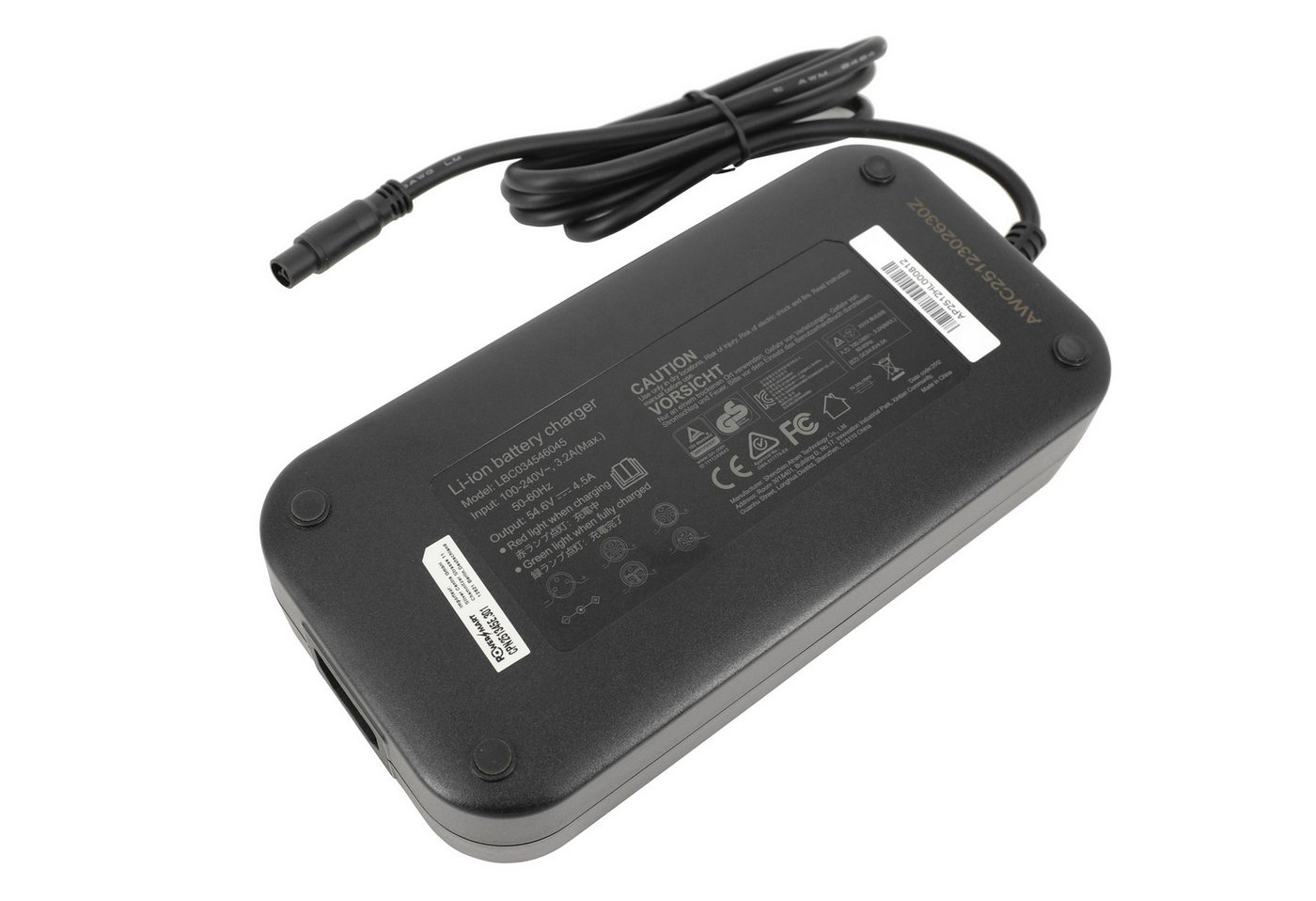 PowerSmart 3-PIN Batterie-Ladegerät (54,6V 4,5A für SUPER73 SUPER73-R Blackout SE, SUPER73-S Blackout SE, SUPER73-Z Blackout SE, SUPER73-Z Miami SE) Bild 5
