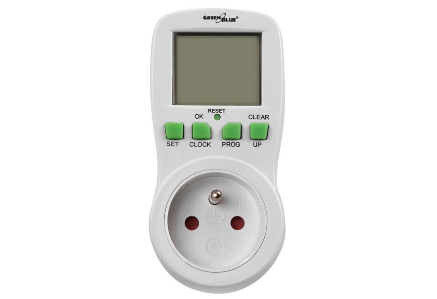 GreenBlue Zeitschaltuhr GB107, 220-240 VAC 50 Hz, 16A, 3680W, 1 Minute bis 168 Stunden (7 Tage) Bild 5