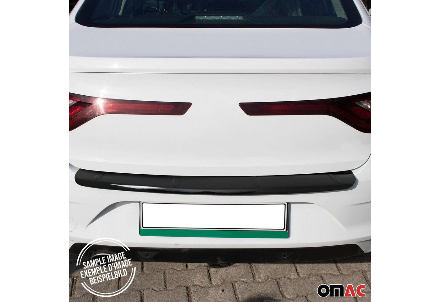OMAC Ladekantenschutz für Skoda Octavia Limo 2013-2019 Glanz ABS, Zubehör für Skoda Octavia Limo 2013-2019, Langlebig,Einfache Reinigung,Einfache Installation,Rostbeständig