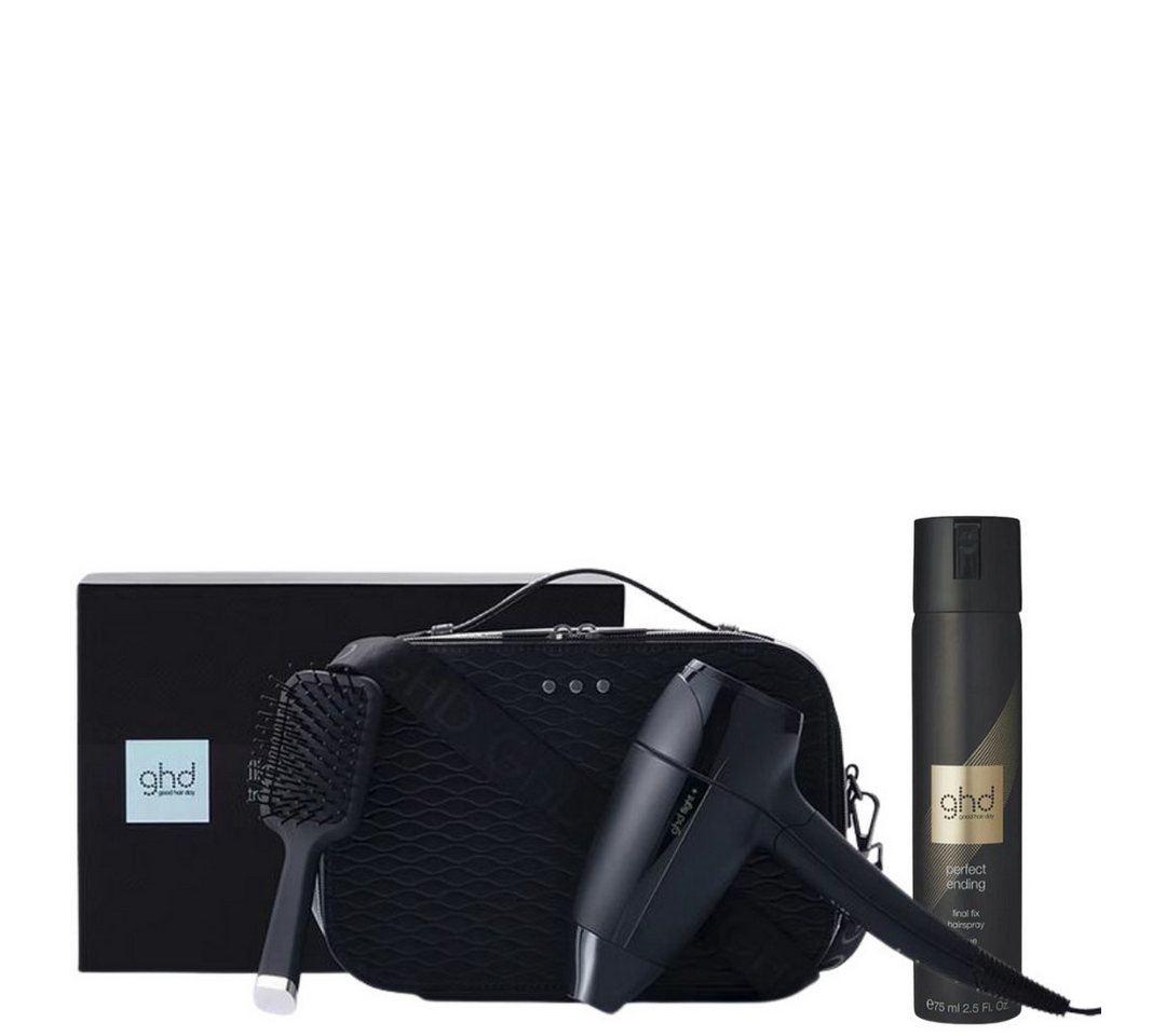 GHD Reisehaartrockner Flight+ Travel Hair Dryer Gift Set + inkl. Perfect Ending Spray