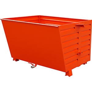 Bauer Südlohn Späne-Stapelkipper BSS 150, lackiert, Feuerrot