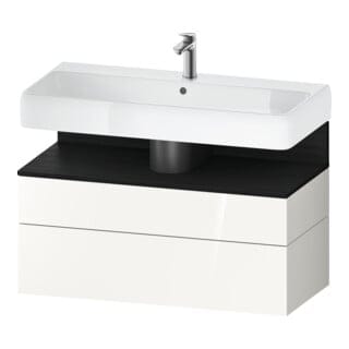 Duravit Waschtischunterschrank Qatego 99x47x59cm, E sw/we g, 1 Kast, m B