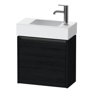 Duravit Waschtischunterschrank Ketho.2 48,4x23,8cm, An re, Ei sw, 1 Tür, wandhängend