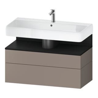 Duravit Waschtischunterschrank Qatego 99x47x59cm, E sw/Bas m, 1 Kast, m B
