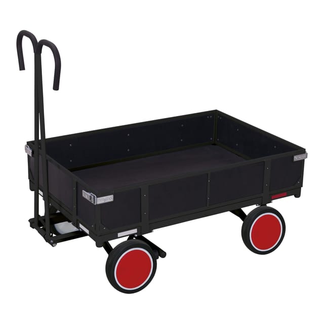 Cordes Handpritschenwagen mit Bordwand RAL 7016