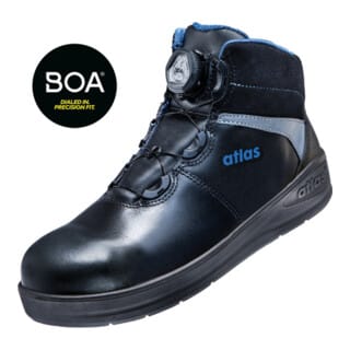 Atlas knöchelhoher Sicherheitsschuh THERMOTECH 9800 BOA HI HRO - S3 - W10 - Gr.45