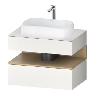 Duravit Waschtischunterschrank Qatego 80x55x60cm, E na/we m, Pl, Nischenb