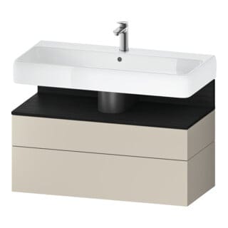 Duravit Waschtischunterschrank Qatego 99x47x59cm, E sw/tau m, 1 Kast, m B