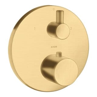 hansgrohe Fertigmontageset Axor Uno UP-THM, m Ab- + Um-V, brush. gol opt