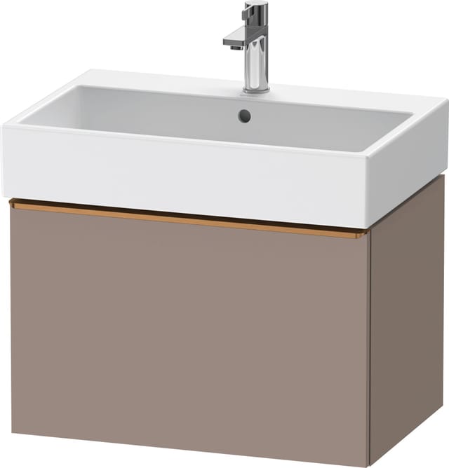 Duravit Waschtischunterschrank D-Neo 68,4x44,2cm, b geb/Bas m, 1 Ausz., wandhängend
