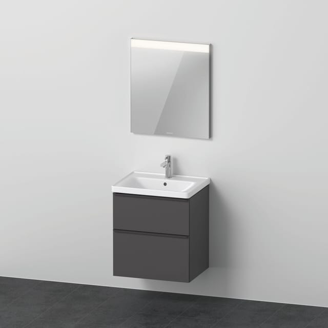 Duravit Möbel-Set D-Neo 60x48cm, WT,WTU, 1SBK, SP, Graphit matt
