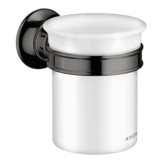 hansgrohe Zahnputzbecher Axor Montreux Gl., Ha. Met., Wandmont., pol. bla vc