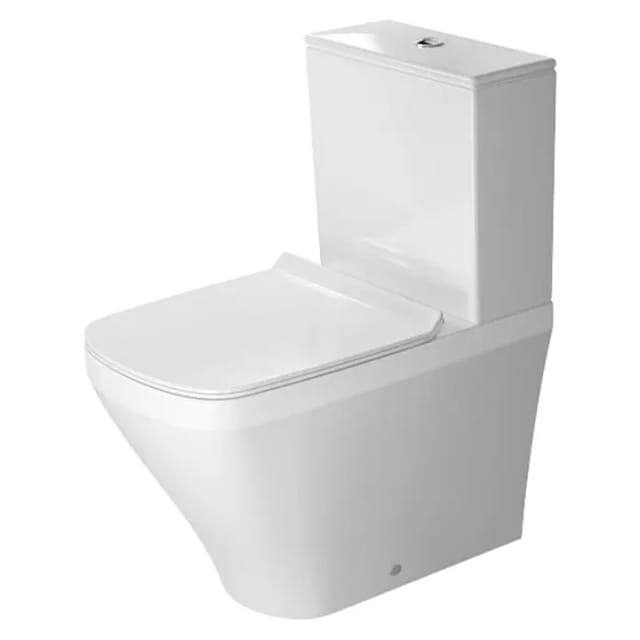 Duravit Stand-WC-Kombi, Tiefspüler DuraStyle 37x63cm, 4,5 l, f variab. Zulauf, weiß