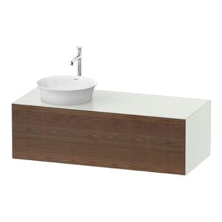 Duravit Waschtischunterschrank White Tulip 130x55cm, 1 AZ, 1 Pl, B l, US N w s-matt