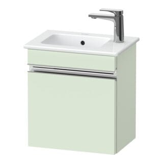 Duravit Waschtischunterschrank wandhängend Sivida 40x44,3x28,7cm, T., li, grün ma, Gr. chr