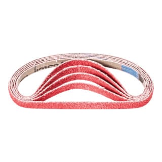 PFERD TOOLS Keramikkorn Schleifband BA 10x330mm CO-COOL40 für Edelstahl-Schliff mit Bandschleifer (100)