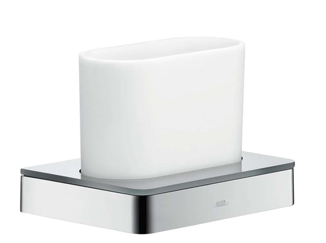 hansgrohe Zahnglas Axor universal Glas, Wandmontage, Halter chrom
