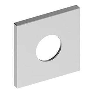 Keuco Wandrosette eckig IXMO 105x105mm, f Ab/Umstellv, UP, SW-ch geb.