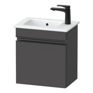Duravit Waschtischunterschrank wandhängend Sivida 40x44,3x28,7cm, Tür, L, graph ma, Gr. sw
