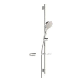 Hansa Brausestangen-Set HANSAACTIVEJET 970mm, HB d 120mm, 1-str., hellg./chr.