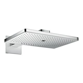 hansgrohe Kopfbrause Axor m Br.Arm, eck Ros., 460x300mm, 3jet, chr