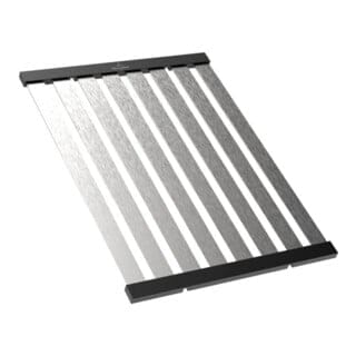 V&B Abtropfgitter Edelstahl, 48x34,7cm, faltbar