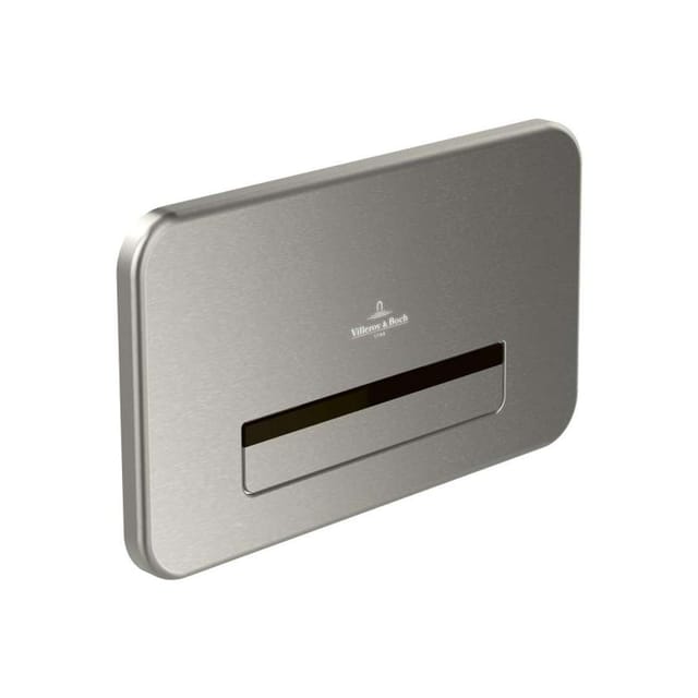 V&B WC-Betätigungsplatte ViConnect 200M 26,9x16,1x1,3cm, elektronisch, Edelstahl