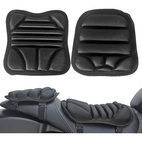 Set Mit 2 Bequemen Gel-motorradsitzkissen - Gelsattel