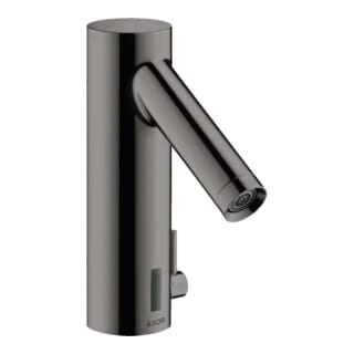 hansgrohe Elektronischer Waschtischmischer Axor Starck m Temp.-Reg., Batteriebetr., pol. bla vc