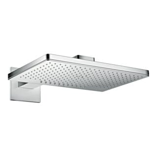 hansgrohe Kopfbrause Axor m Br.Arm, eck Ros., 460x300mm, 2jet, chr