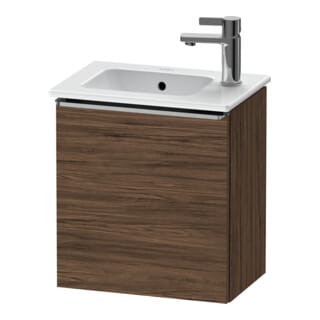 Duravit Waschtischunterschrank D-Neo 41x27,4x44cm, 1 T, An R, ES geb/Nu dkl.
