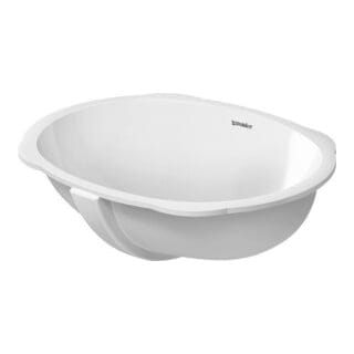 Duravit Einbauwaschtisch Santosa 51x37,5cm, EB v u, o. HL, HLB, m ÜL, we