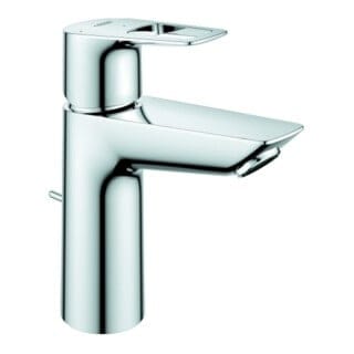 Grohe Waschtisch-Einhebelmischer BauLoop 1/2", M, m Abl a KS, Mittelstel. ka, ch