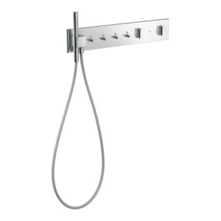 hansgrohe Fertigset ShowerComposition UP-Thermostat, 4 Verbraucher, chrom