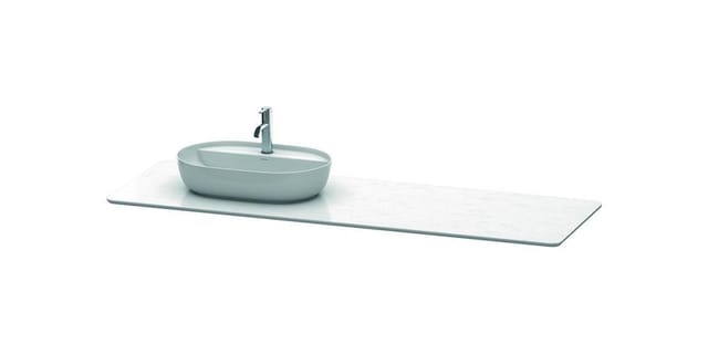 Duravit Waschtisch-Konsole Luv 178,3x59,5x2cm, a Quarz, 1 AS, L, w St
