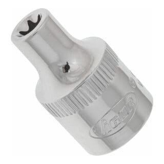 VIGOR T Steckschlüsseleinsatz, V2726N, 3/8 Zoll (10 mm) Vierkant, E Profil, SW E6