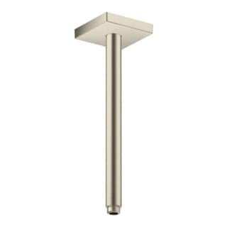 hansgrohe Deckenanschluss 300mm, brushed nickel, eckig