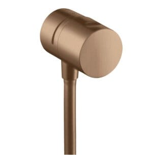 hansgrohe Absperrventil Fixfit Stop AP, brushed red gold