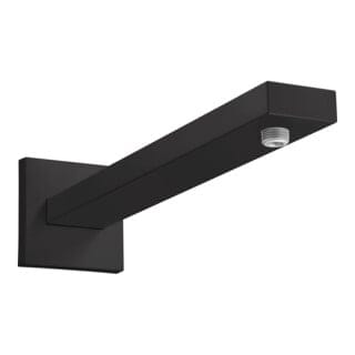 hansgrohe Brausearm Rainfinity eckig, 389mm, mattschwarz