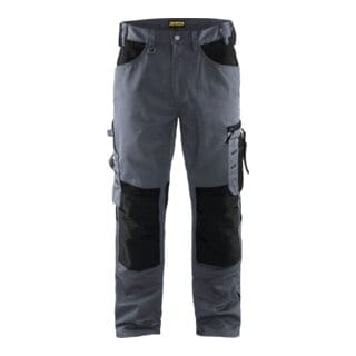 Blakläder Bundhose Handwerk, grau / schwarz, Konfektionsgröße 58